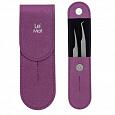 Le Maitre Чехол Tissue для 2х пинцетов Click Flip Purple